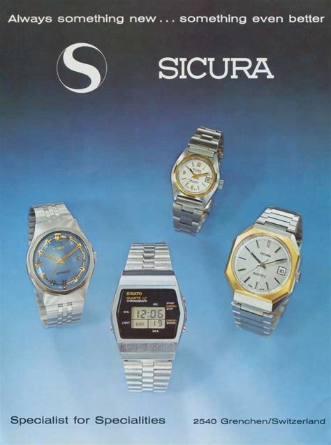 sicura watch company.